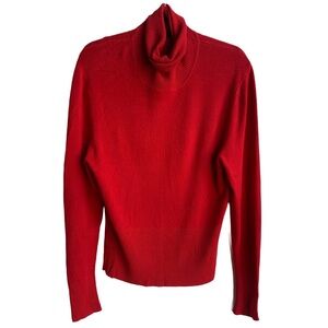 BCBG MaxAzria Red Turtleneck Sweater - Women’s Large - Used